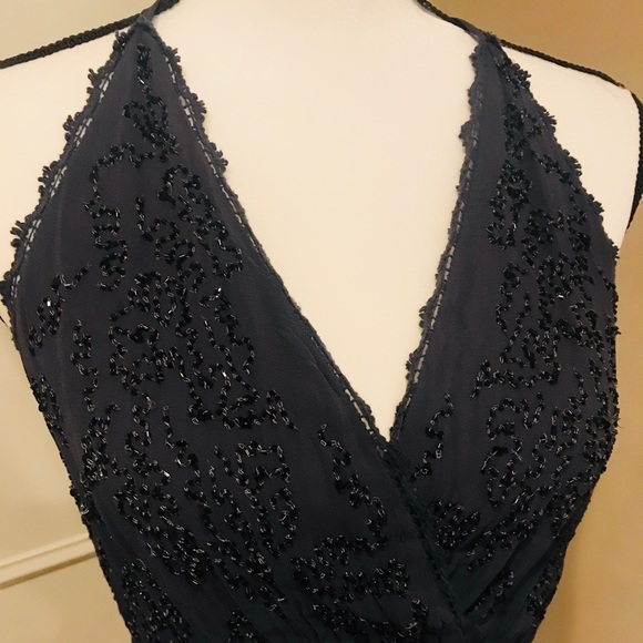 Beaded chiffon Free People blouse - Picture 2 of 6